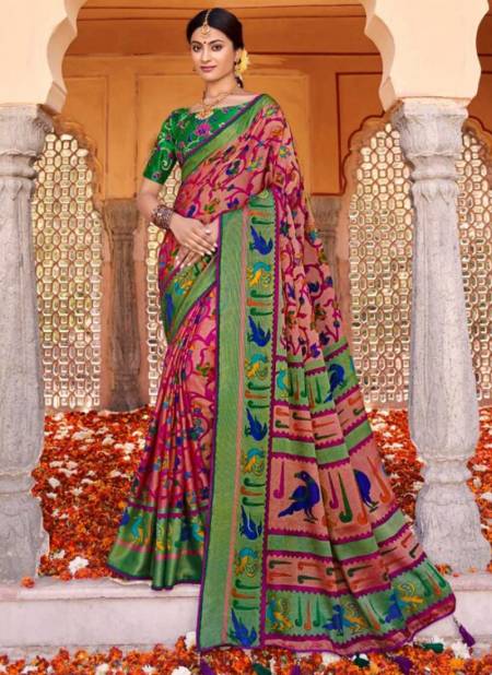 Green Colour 5D SAHELI New Designer Heavy Wedding Wear Latest Saree Collection 22144